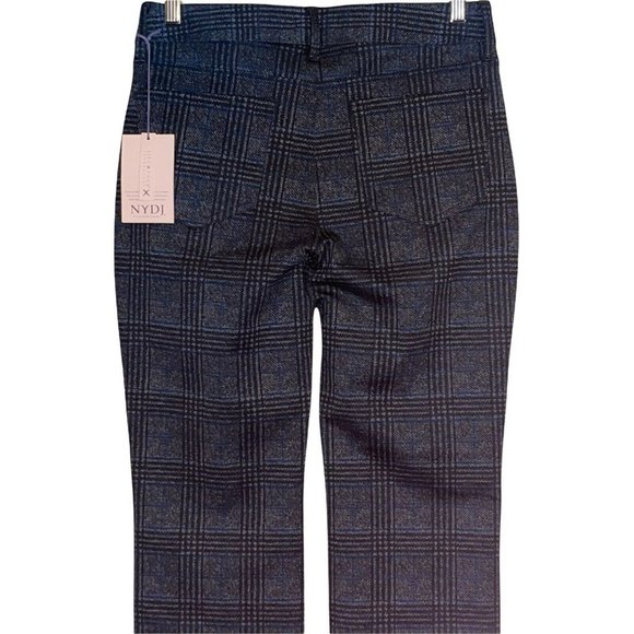 NYDJ Not Your Daughters Jeans Women Marilyn Straight Ponte Pant 8P Piedmont Gray - Picture 6 of 11